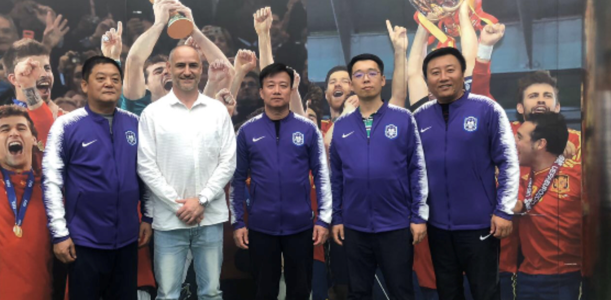 AFAE ANFITRION EN LA “CIUDAD DEL FÚTBOL” DEL TIANJIN TEDA C.F.